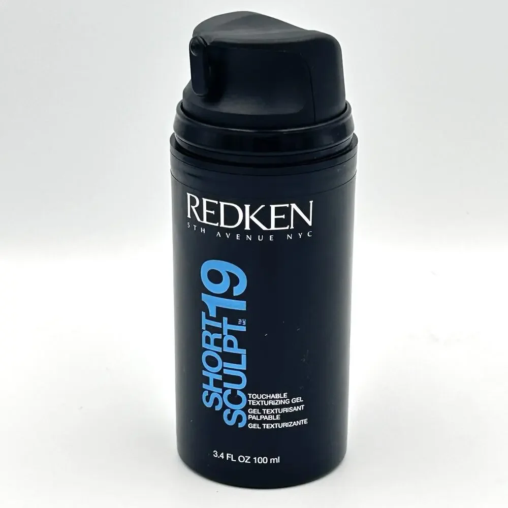 REDKEN Short‎ Sculpt 19 Touchable Texturizing Gel 3.4oz, DISCONTINUED